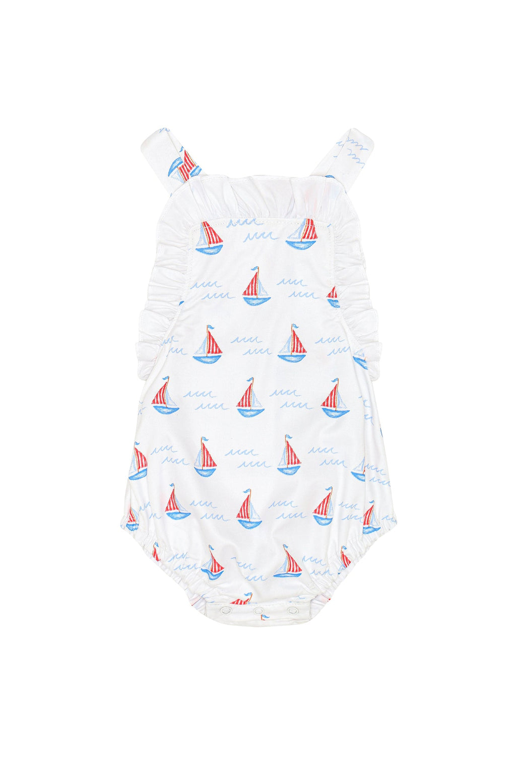 Sailboats Woven Summer Bubble