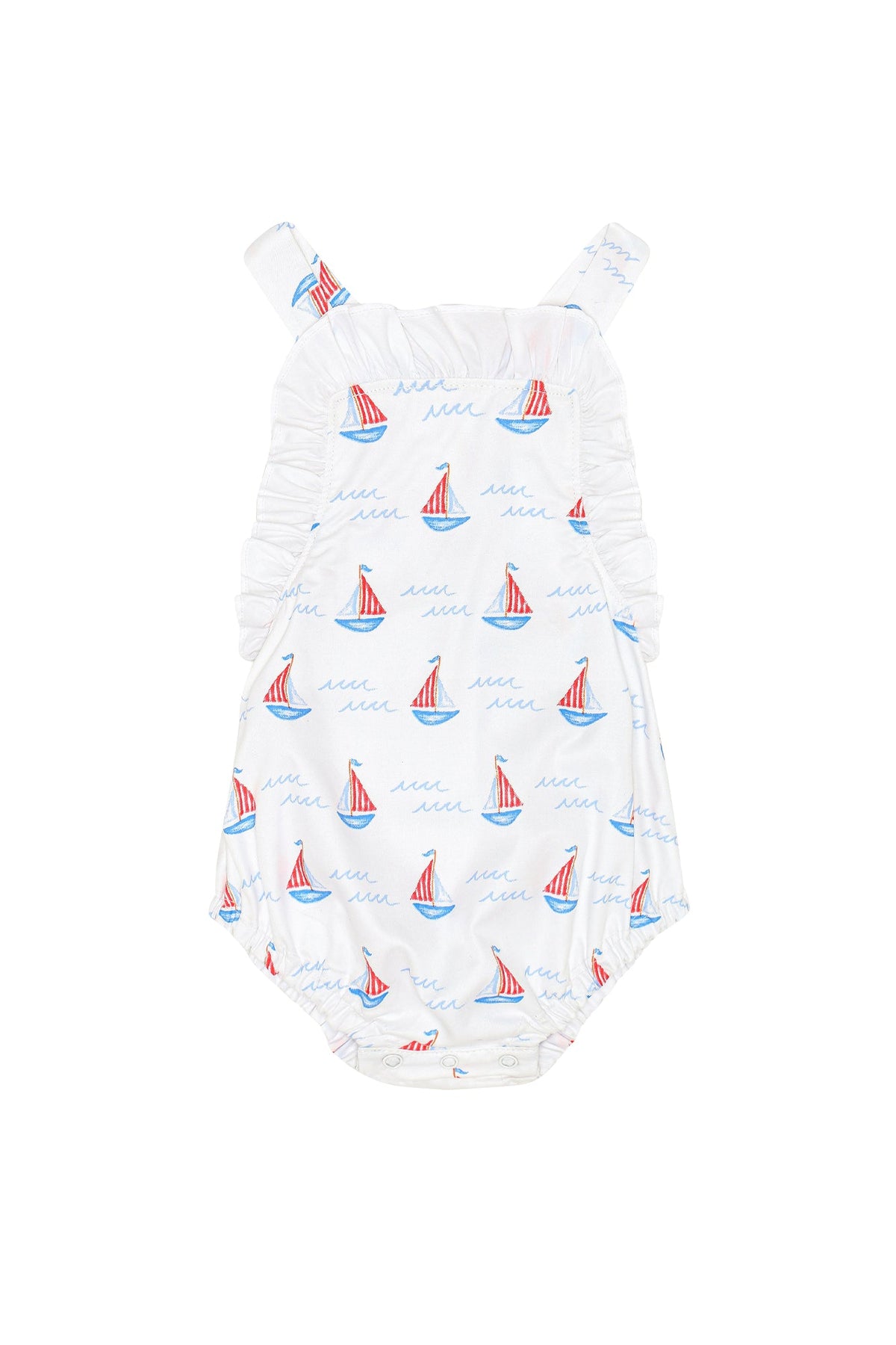 Sailboats Woven Summer Bubble