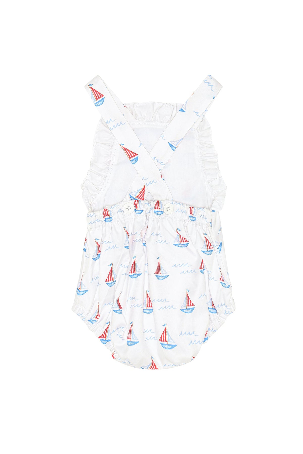 Sailboats Woven Summer Bubble