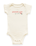 Greatest Gift Of All Organic Baby Bodysuit