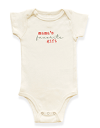 Mama's Favorite Gift Organic Baby Bodysuit