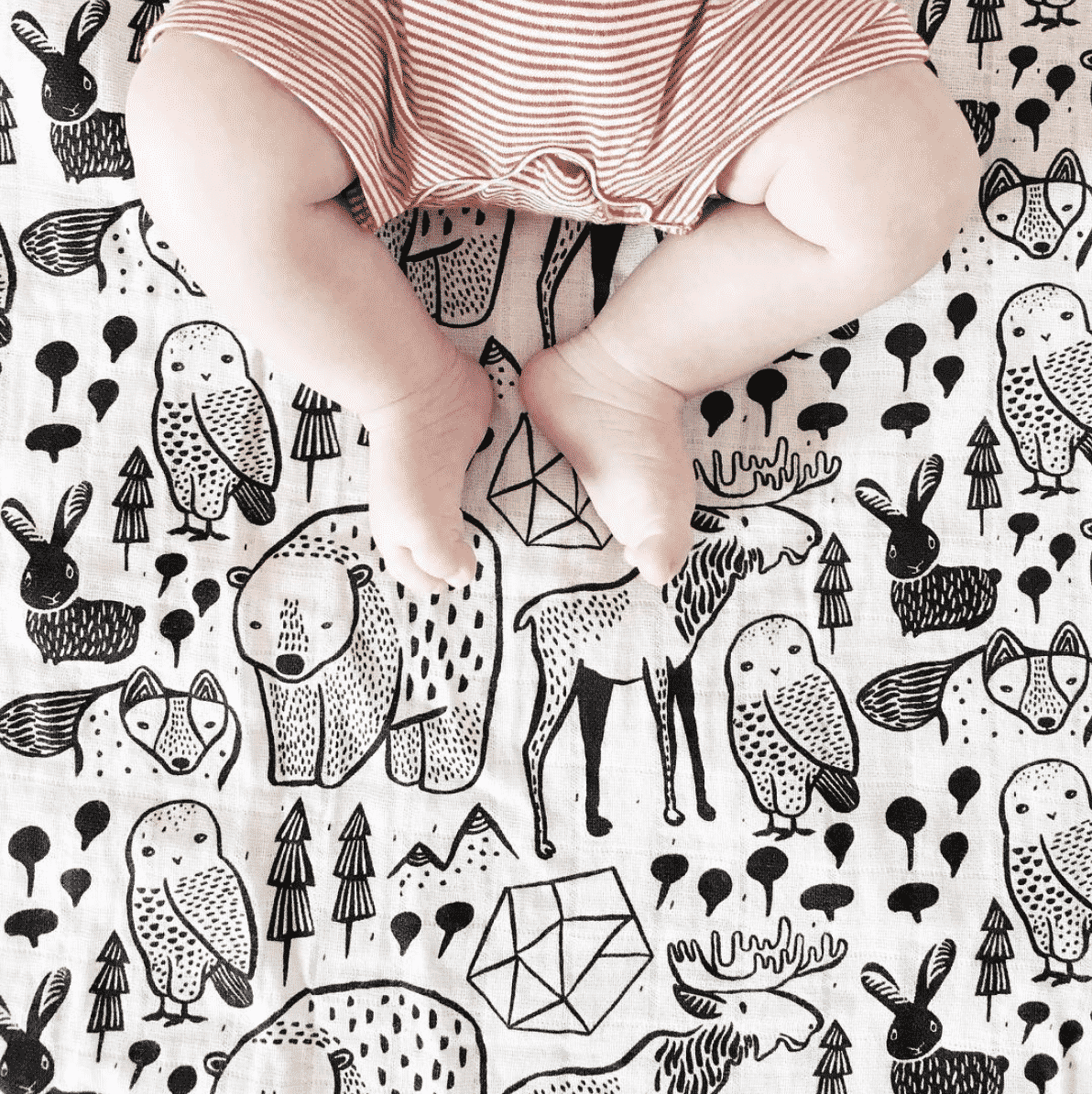 Organic Muslin Swaddle