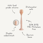 Silicone Baby Bottle Brush - Mushie
