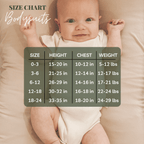 Dolce Estate Stamp Organic Cotton Baby Bodysuit
