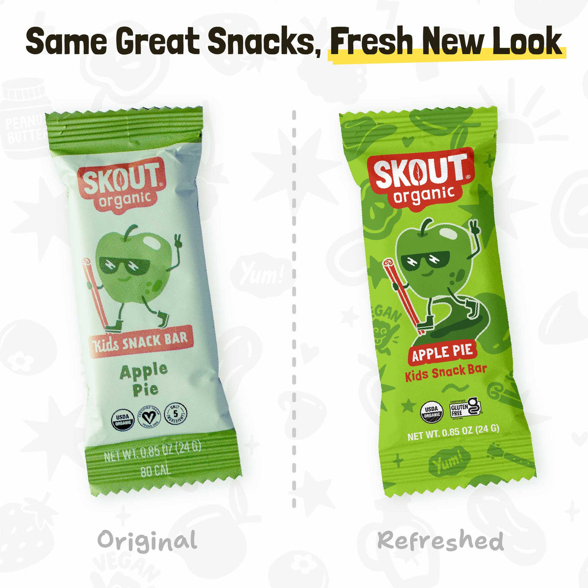 Skout Organic Kids Fruit Bar Paquete Surtido