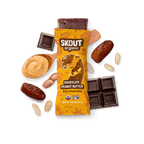 Barrita infantil de mantequilla de maní y chocolate de Skout Organic