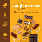 Barrita infantil de mantequilla de maní y chocolate de Skout Organic