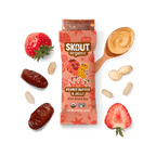 Barra para niños de mantequilla de maní y mermelada Skout Organic