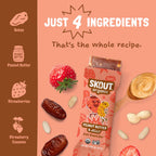 Barra para niños de mantequilla de maní y mermelada Skout Organic