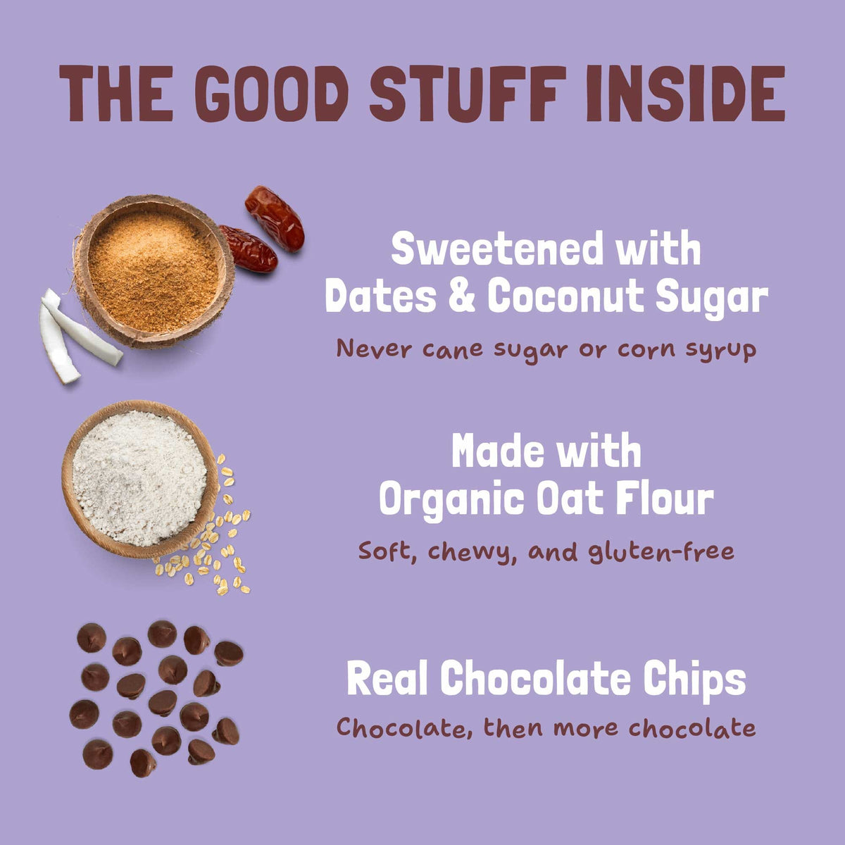 Galletas blandas horneadas de doble chocolate Skout Organic