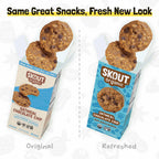 Paquete de galletas suaves horneadas y barritas para niños Skout Organic