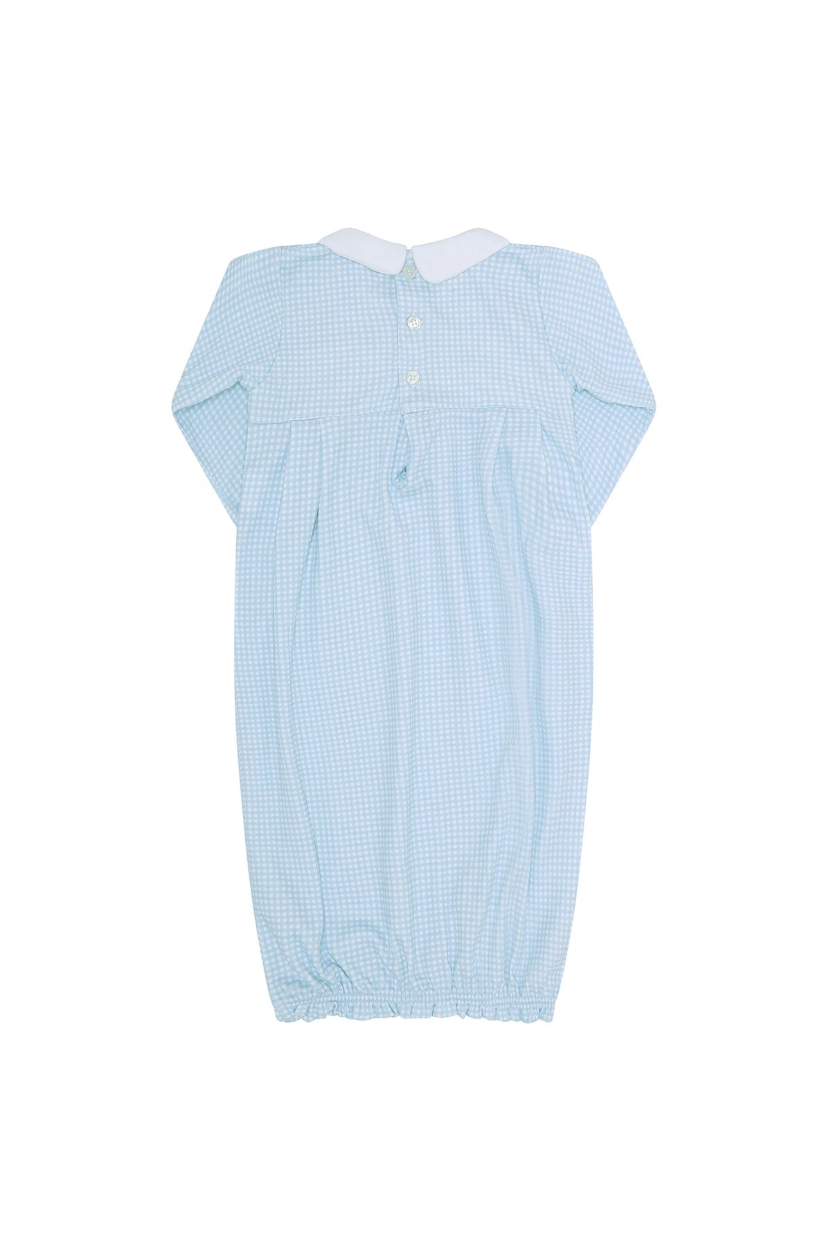 Gingham Smocked Gown