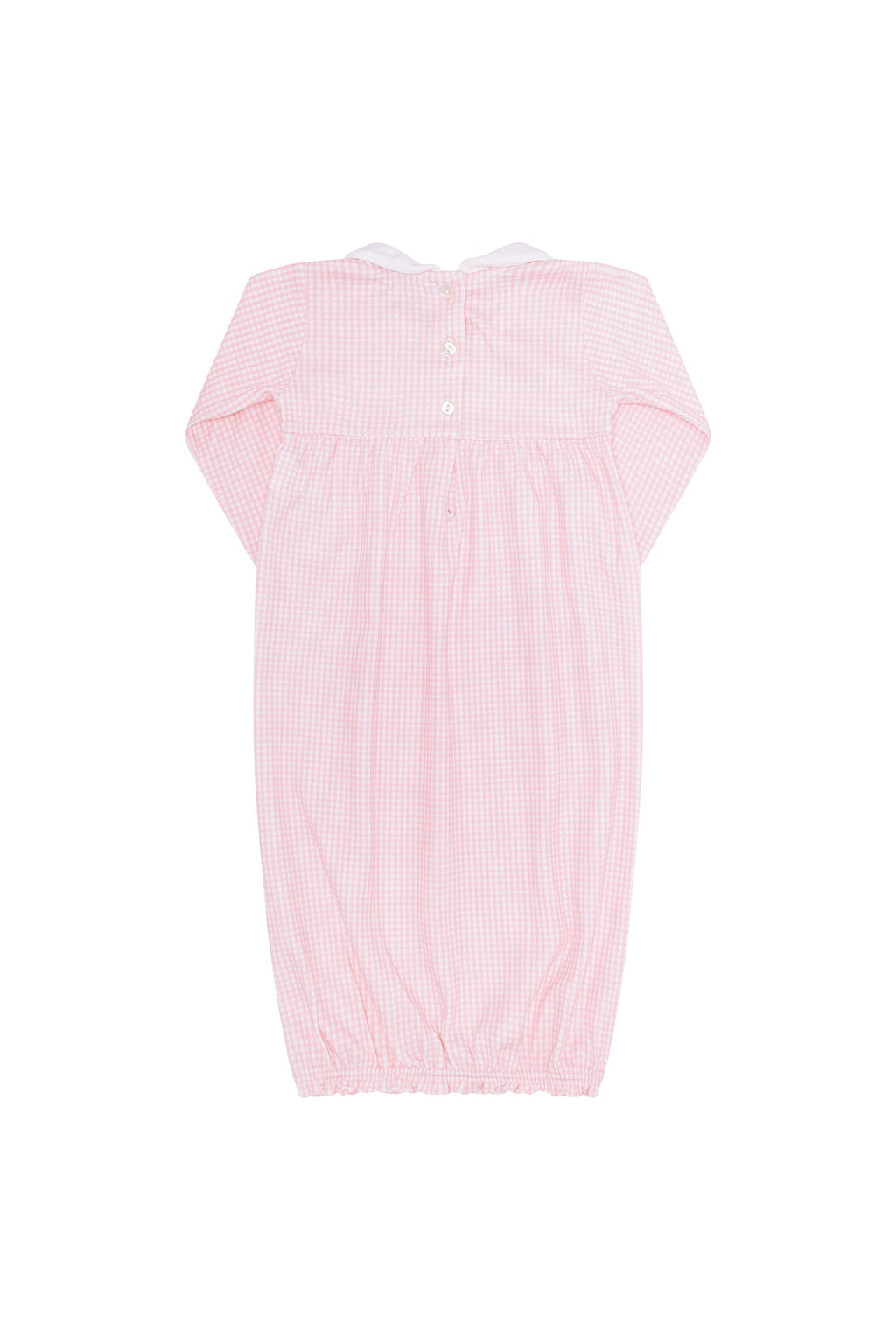 Gingham Smocked Gown