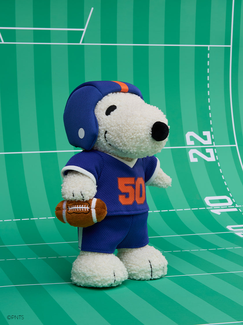 American Football Snoopy Plush, 9"