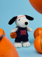 Basketball Snoopy Plush, 9"