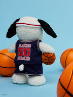 Basketball Snoopy Plush, 9"