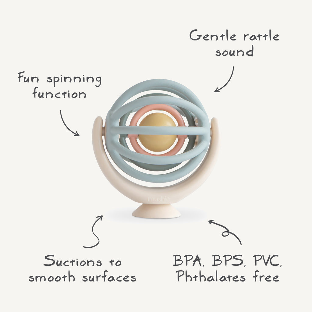Suction Spinner Ball - Mushie