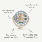 Suction Spinner Ball - Mushie
