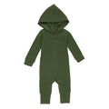 Forest | Organic Thermal Zipper Romper