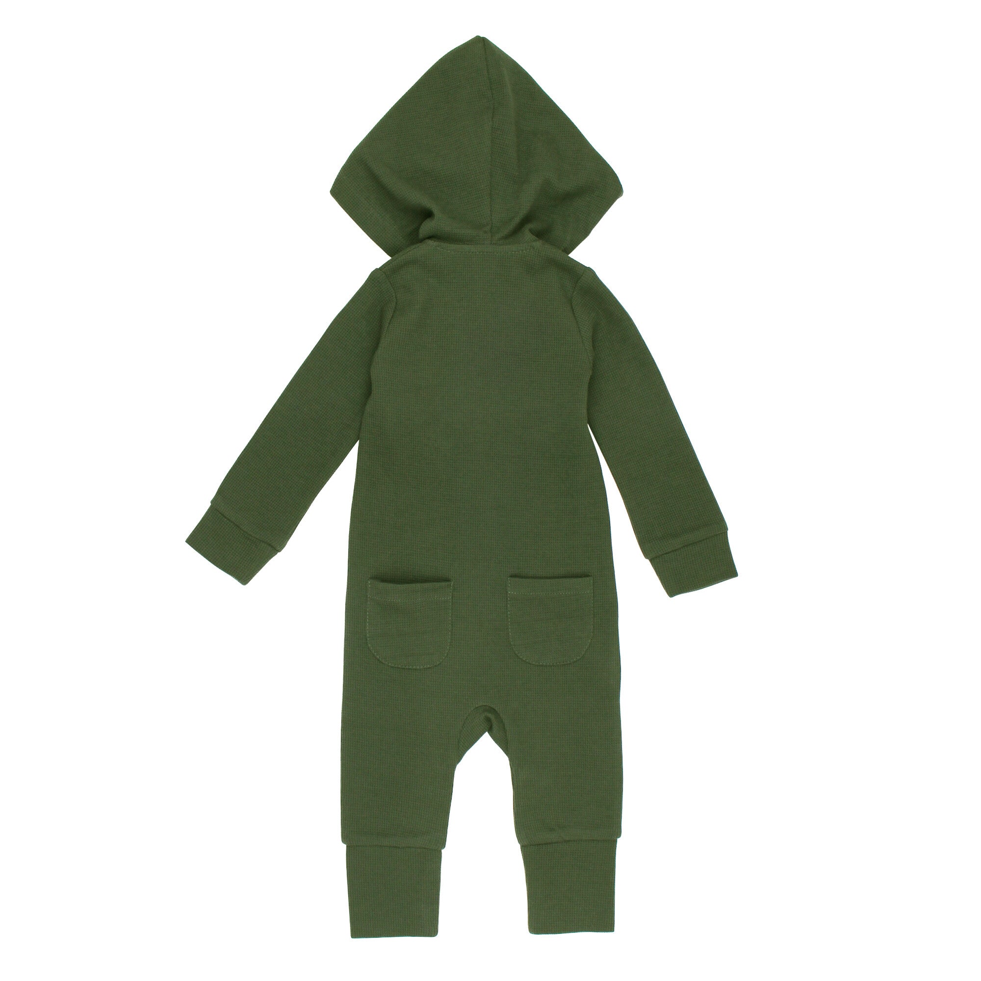 Forest | Organic Thermal Zipper Romper