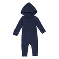 Midnight | Organic Thermal Zipper Romper