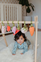 Bamboo Blend Wrap-Front Long Sleeve Layette Jacket