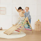 Tiny Land® Pikler Triangle 7-in-1 Montessori Climbing Set