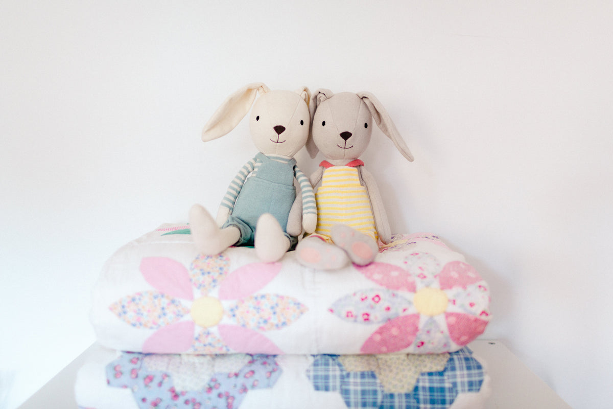 Knit Bunny Plush
