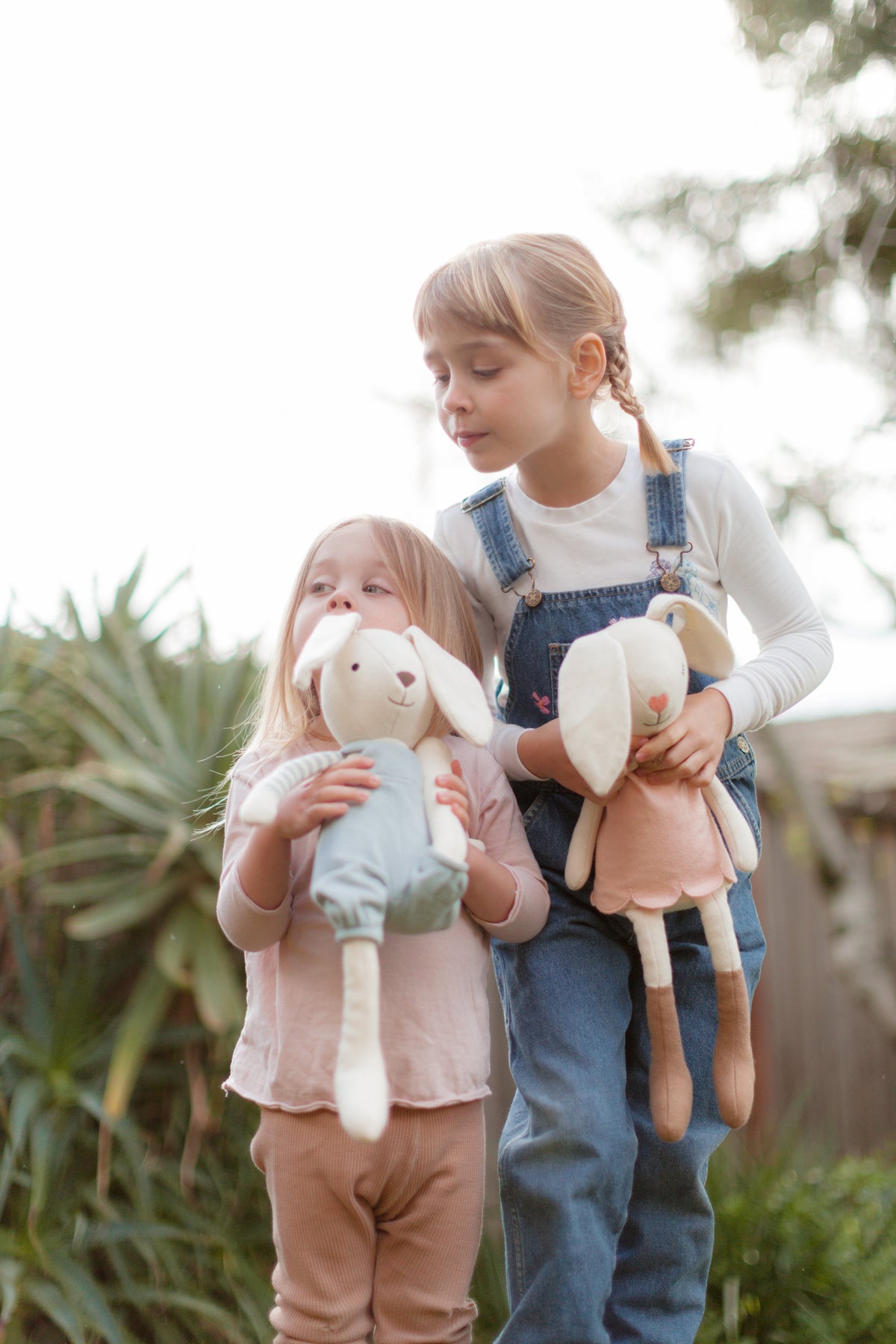 Knit Bunny Plush