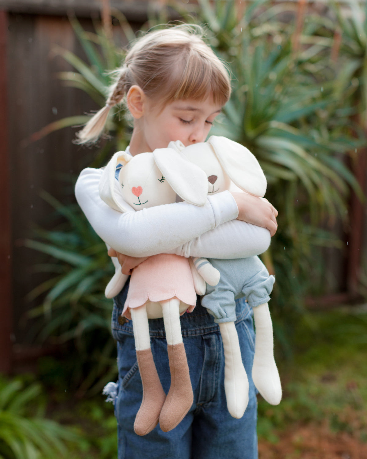 Knit Bunny Plush