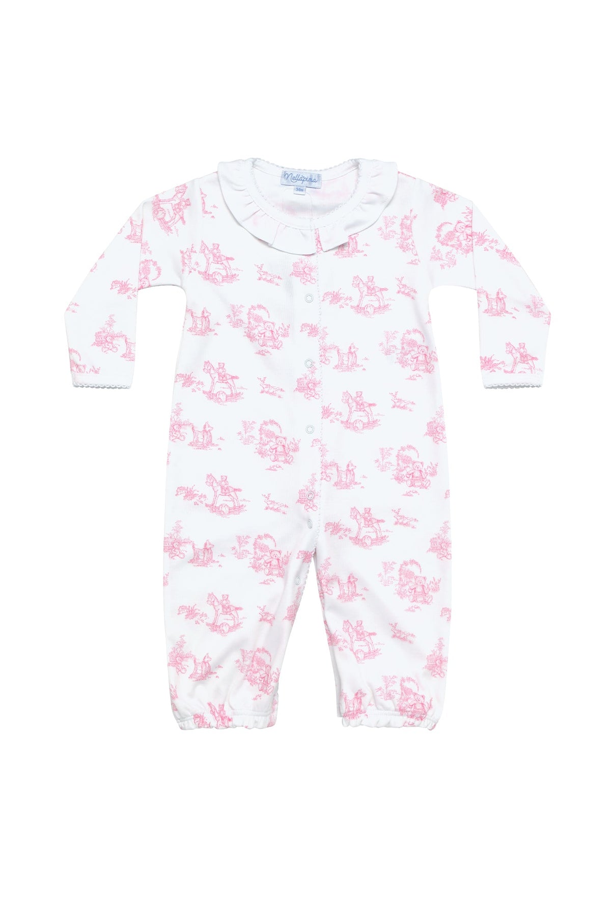 Toile Baby Converter Gown