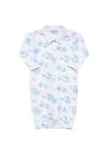 Toile Baby Converter Gown