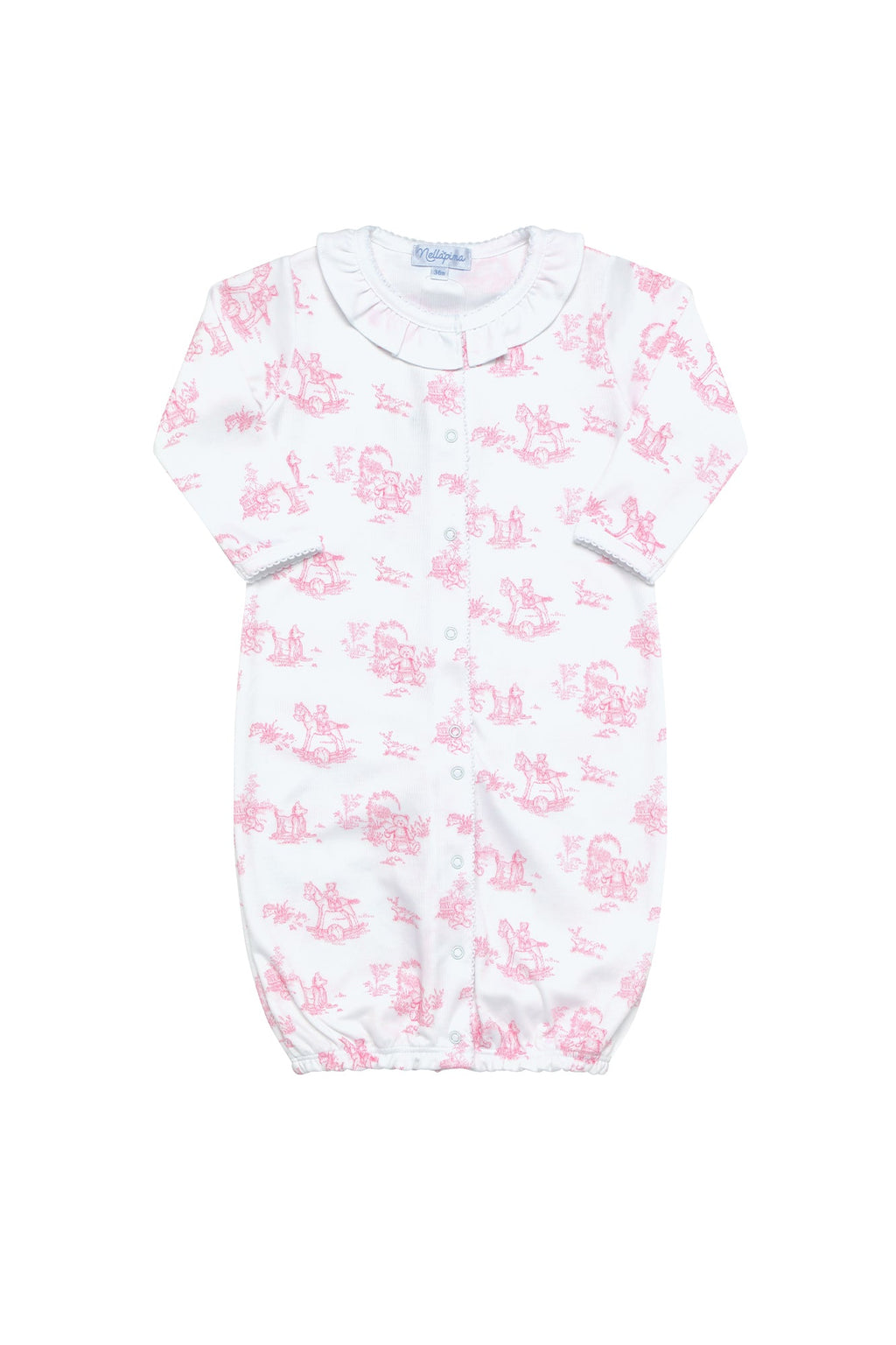 Toile Baby Converter Gown