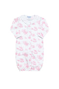 Toile Baby Converter Gown