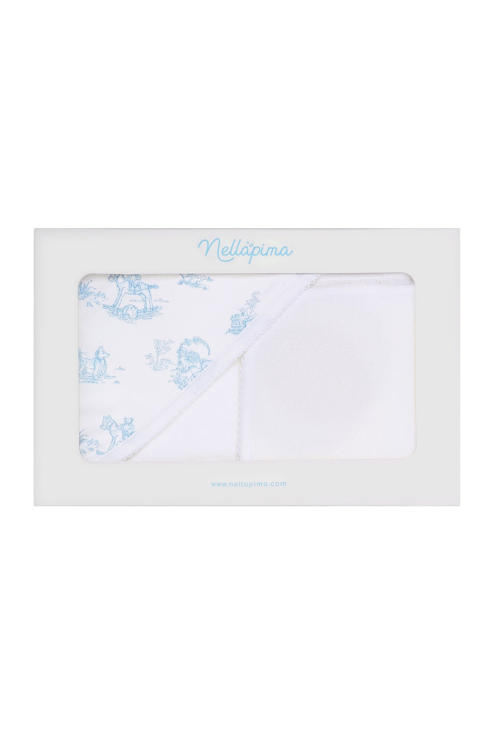 Toile Hooded Towel