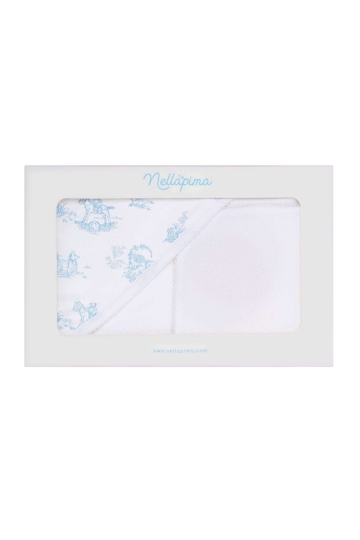 Toile Hooded Towel