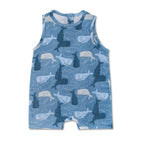 Muslin Sleeveless Coverall