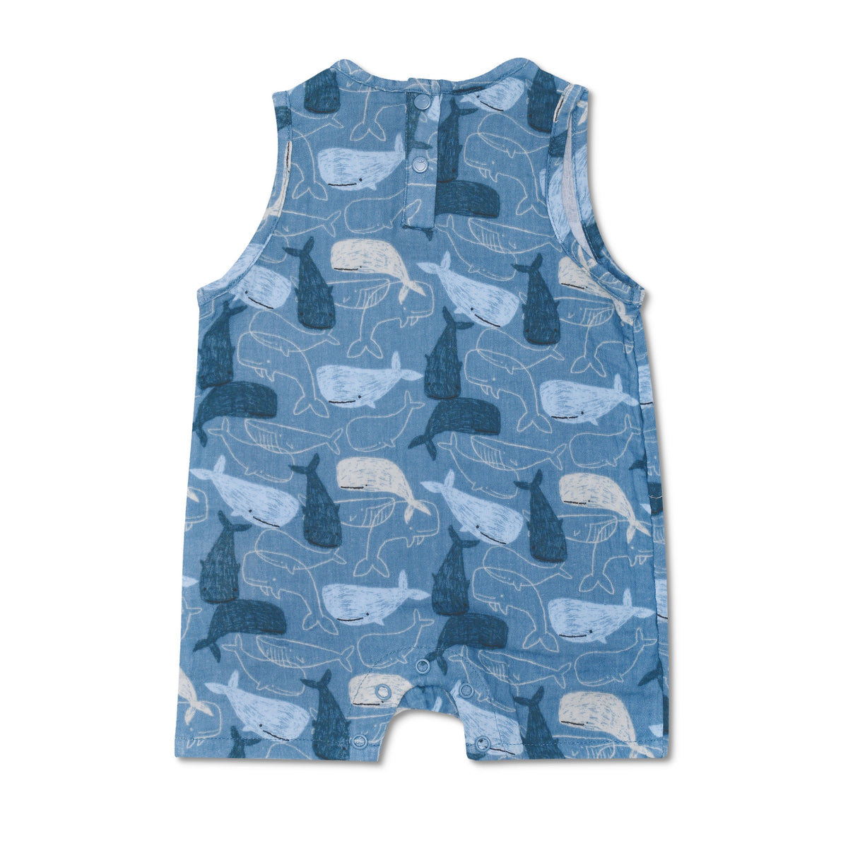 Muslin Sleeveless Coverall