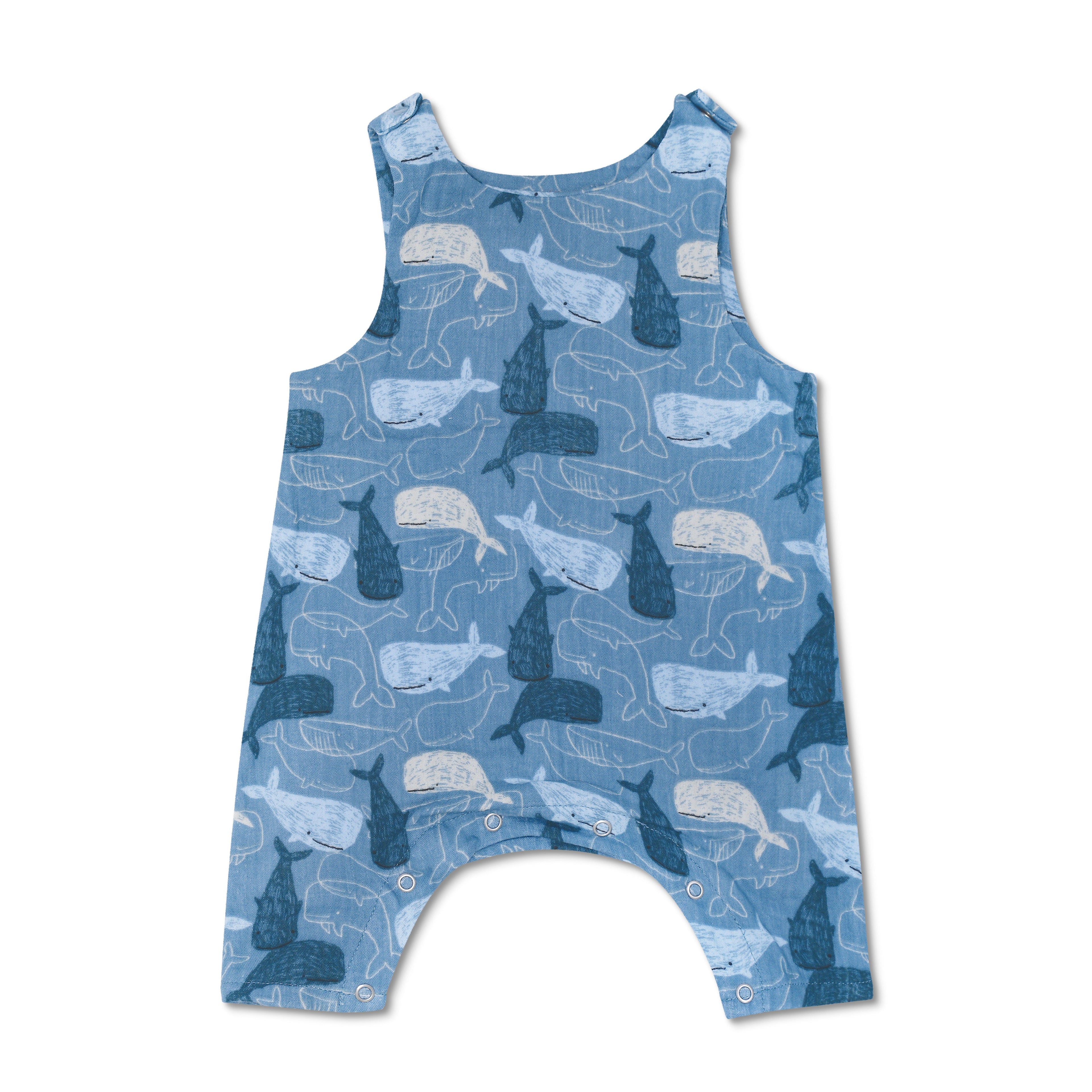 Muslin Snap Jumpsuit