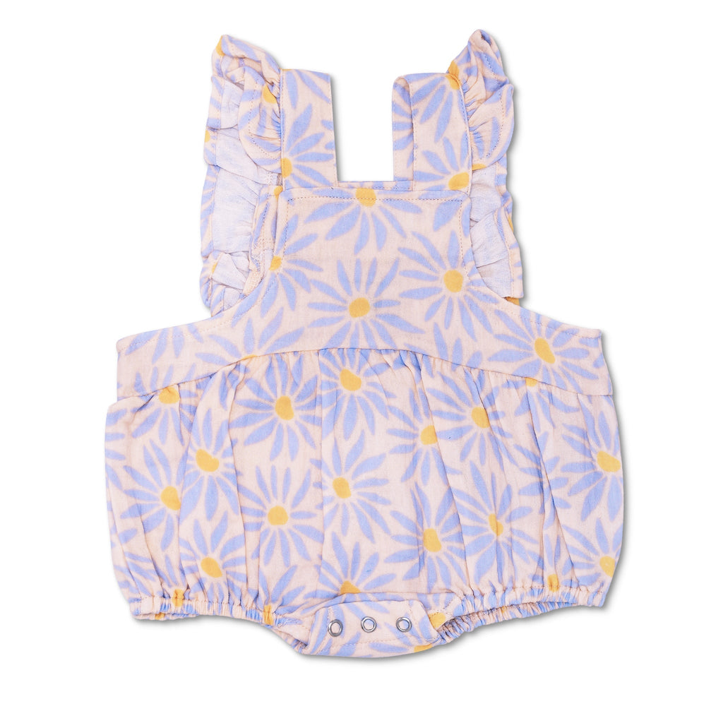 Muslin Flutter Sleeve Romper
