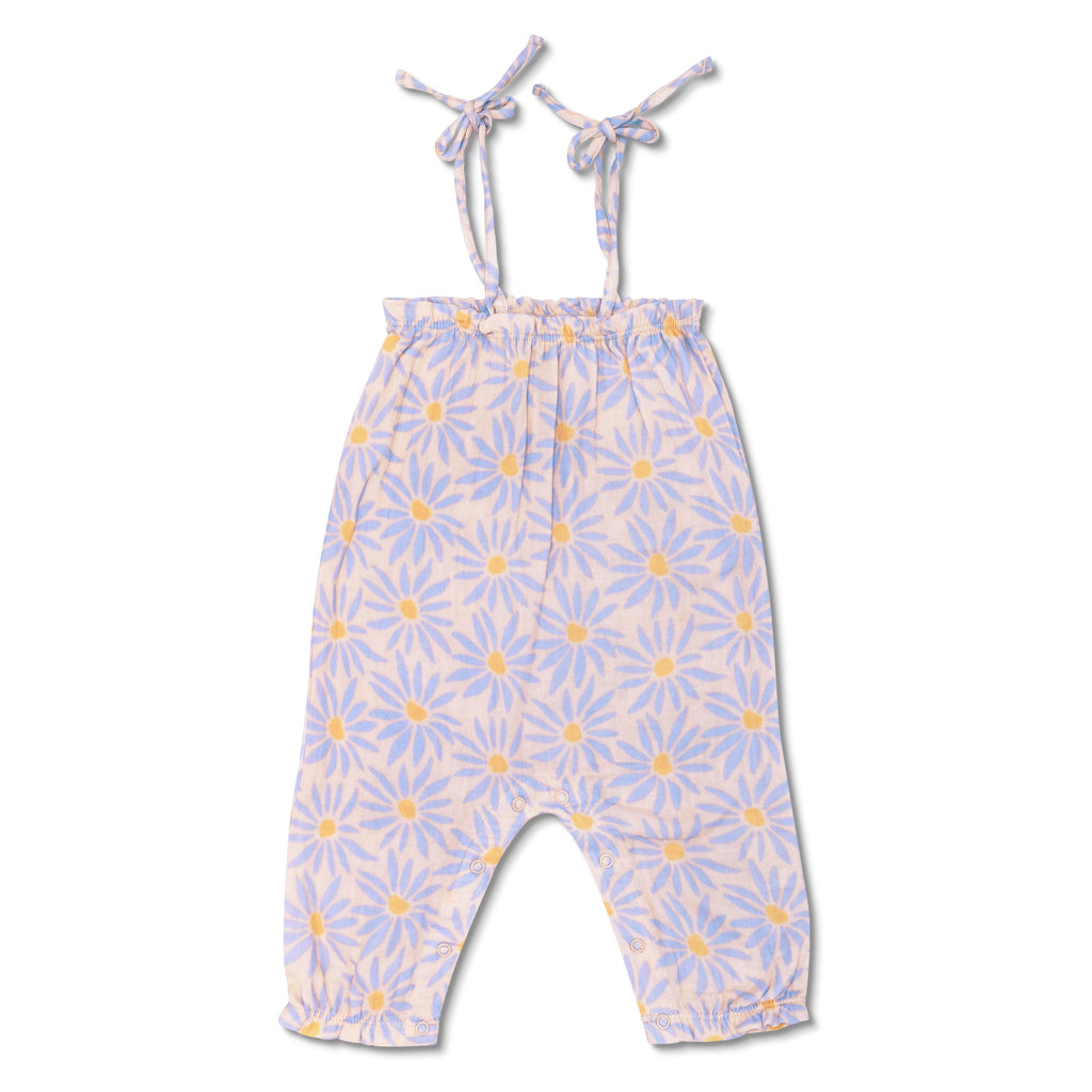 Muslin Tie Shoulder Jumpsuit