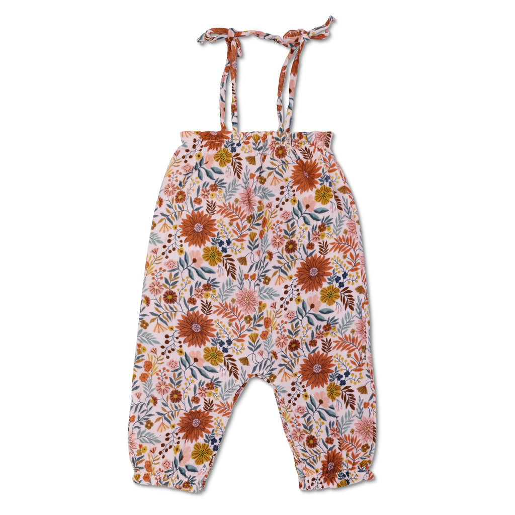 Muslin Tie Shoulder Jumpsuit