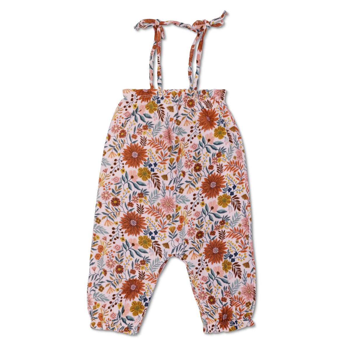 Muslin Tie Shoulder Jumpsuit