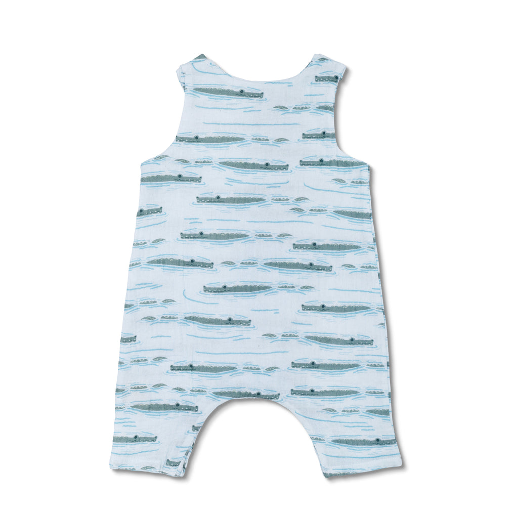 Muslin Snap Jumpsuit