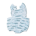 Muslin Flutter Sleeve Romper