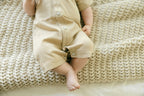 Oatmeal | Organic Western S/Sleeve Coverall