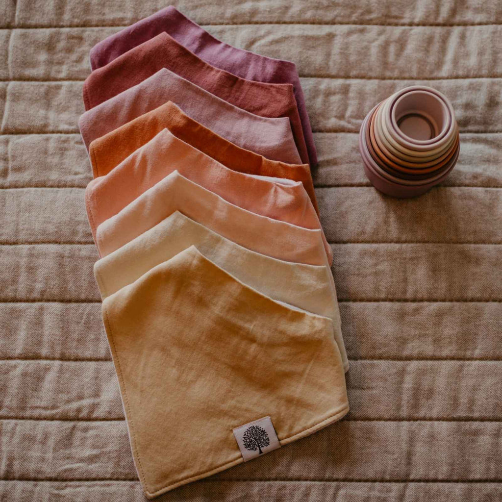 Set de baberos tipo bandana Vail (paquete de 8)