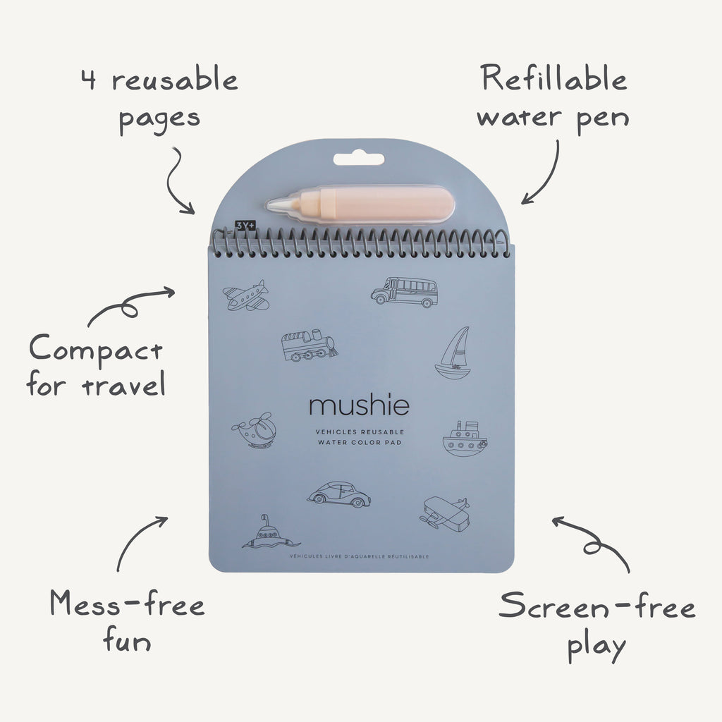 Reusable Water Color Pad - Mushie