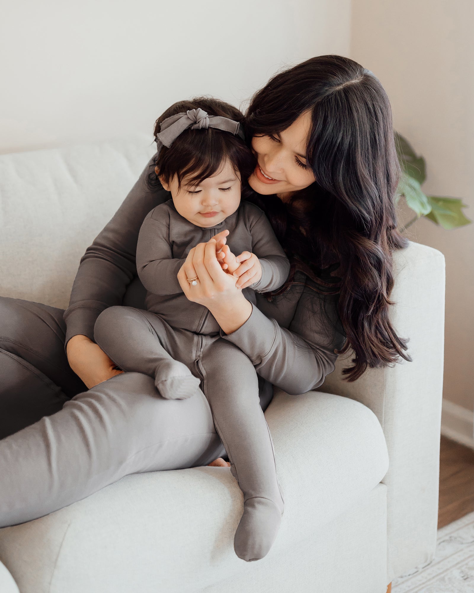 Mommy & Me Bundle in Gray