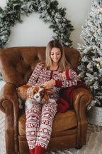 Women's Holiday Thermal PJ & Cap Set
